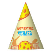 Best Pickleball Player Funny Birthday Party Partyhütchen (Vorderseite)