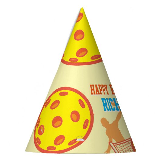 Best Pickleball Player Funny Birthday Party Partyhütchen (Links)