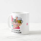 BEST PICKLER Beer Pizza PICKLEBALL Kaffeetasse (Vorderseite Links)