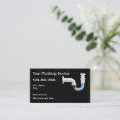 Best Plomb Service Business Cards Visitenkarte (Stehend Vorderseite)