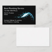 Best Plumber Service-Visitenkarten Visitenkarte (Vorne/Hinten)
