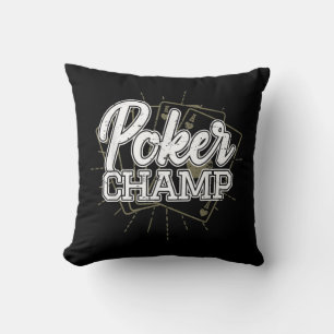 Best Poker Player Poker Cards Spiel Kissen