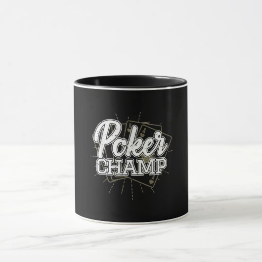 Best Poker Player Poker Cards Spiel Tasse (Zentrum)