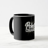 Best Poker Player Poker Cards Spiel Tasse (Vorderseite Links)