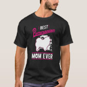 Best Pomeranian Mom Ever   T-Shirt (Vorderseite)