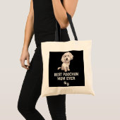 Best Poochon Mom Ever for Bichon Cross Poodle Tragetasche (Vorderseite (Produkt))