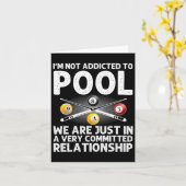 Best Pool Art für Damen Boys Billiard 8 Ball P Karte (Gelbe Blume)