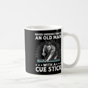 Best Pool Art von Men Großpa Billiard Player Pool Kaffeetasse