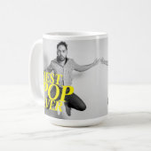 BEST POP EVER | Funny Vatertag Card Kaffeetasse (Vorderseite Links)