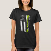 Best Pop Pop Ever 4th Of July American Flag Patrio T-Shirt (Vorderseite)