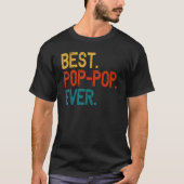 Best Pop Pop Ever Cool PopPop T-Shirt (Vorderseite)