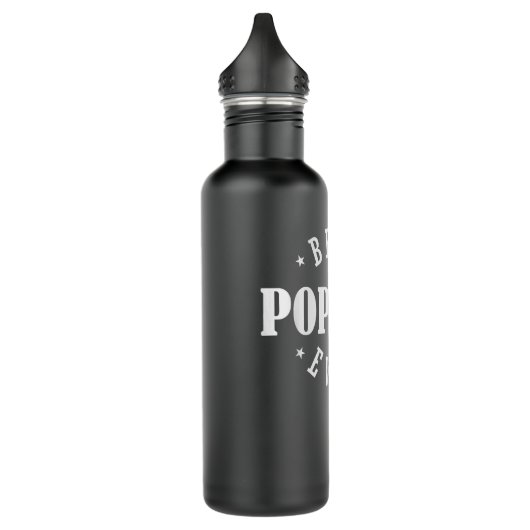 Best Pop Pop Ever Design - Pop Pop Edelstahlflasche (Links)