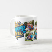 Best Poppop je | Opa-Foto Kaffeetasse (Vorderseite Links)
