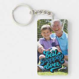 Best Poppop je | Opa-Foto Schlüsselanhänger