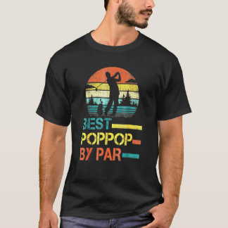 Best Poppop Par Golf für Vater Opa855 T-Shirt