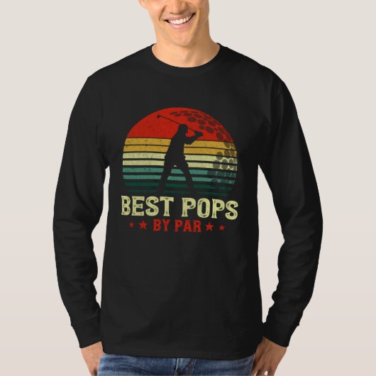 Best Pops By Par Daddy Father s Day Golf  Golfer T-Shirt (Vorderseite)