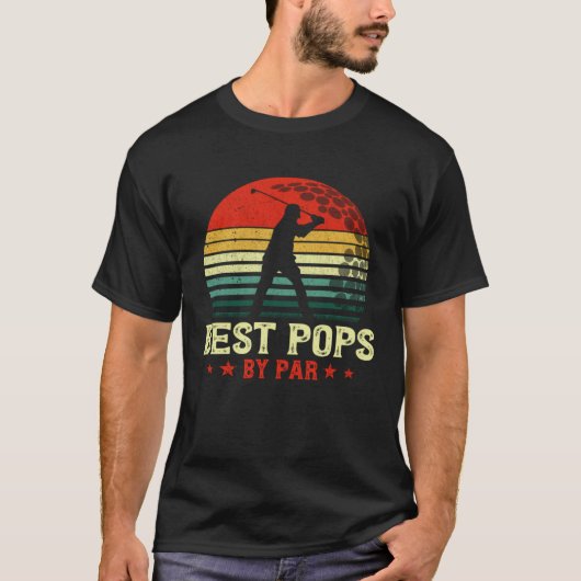 Best Pops By Par Daddy Father s Day Golf  Golfer T-Shirt (Vorderseite)