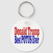 Best POTUS je Donald Trump Schlüsselanhänger (Vorderseite)