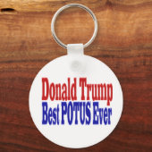 Best POTUS je Donald Trump Schlüsselanhänger (Vorderseite)