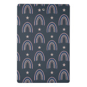 Best Principal Ever Personalized Boho Rainbow Mini Klemmbrett (Rückseite)