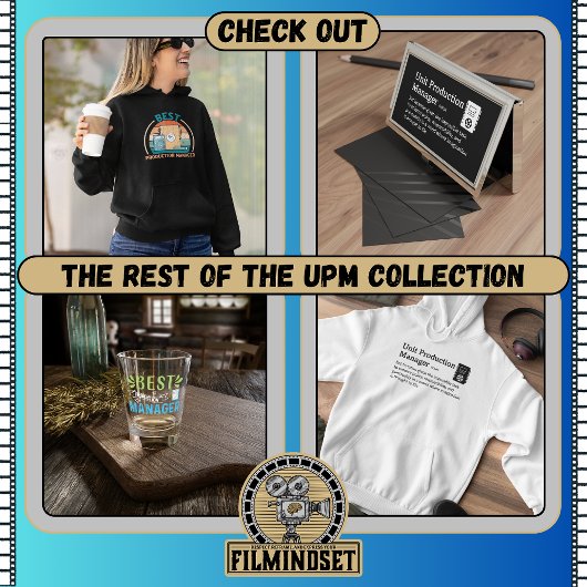 Best Production Manager - Retro UPM T-Shirt