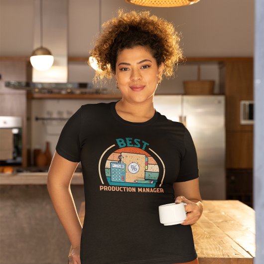 Best Production Manager - Retro UPM T-Shirt