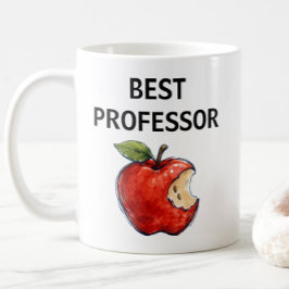 BEST PROFESSOR Apple-Educator-Geschenk Kaffeetasse