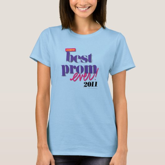 Best Prom Ever - Purple T-Shirt (Vorderseite)
