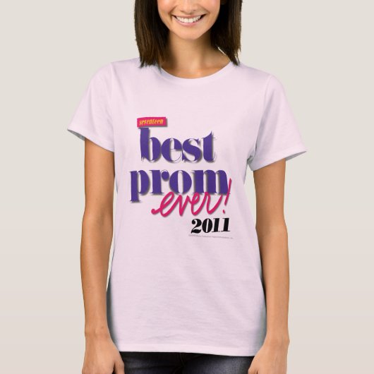 Best Prom Ever - Purple T-Shirt (Vorderseite)