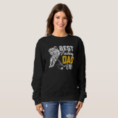 Best Pucking Vater Ever Hockey Vater Vathers Day T Sweatshirt (Vorne ganz)