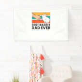 Best Rabbit Vater je Funny Rabbit Pater Rabbit Bu Banner (Insitu)