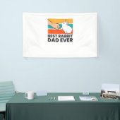 Best Rabbit Vater je Funny Rabbit Pater Rabbit Bu Banner (Messeveranstaltung)