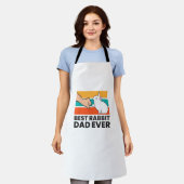 Best Rabbit Vater je Funny Rabbit Pater Rabbit Bu Schürze (Getragen)