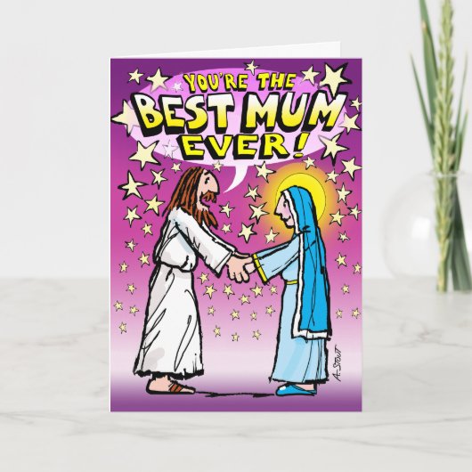 Best “Real” Mother ever! - Karte (Vorderseite)