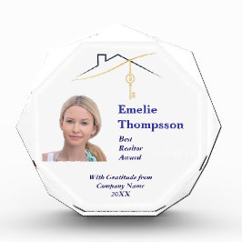 Best Realtor Award Personalized Photo Fotoblock