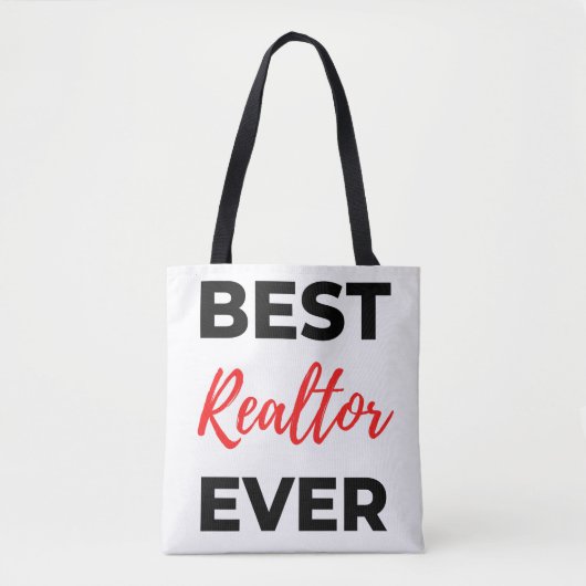 Best Realtor Ever 2 Tasche (Vorderseite)