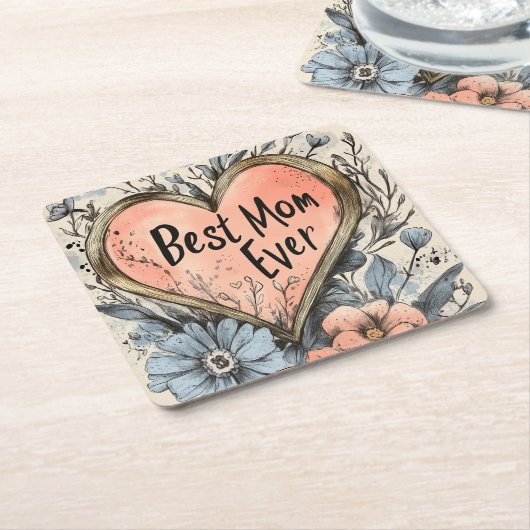 best rechteckiger pappuntersetzer (angewinkelt)