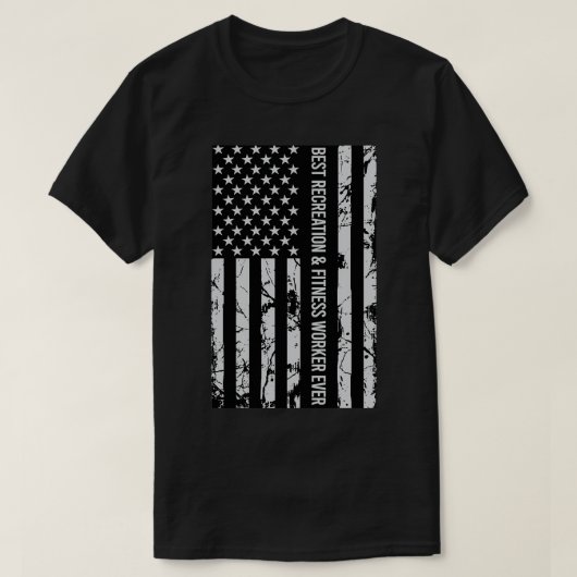 BEST Recreation and Fitness Worker EVER gift for m T-Shirt (Design vorne)