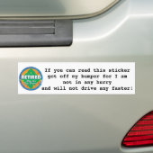 BEST "RETIRED PERSON'S"-AUTOAUFKLEBER JE AUTOAUFKLEBER (Auf Auto)