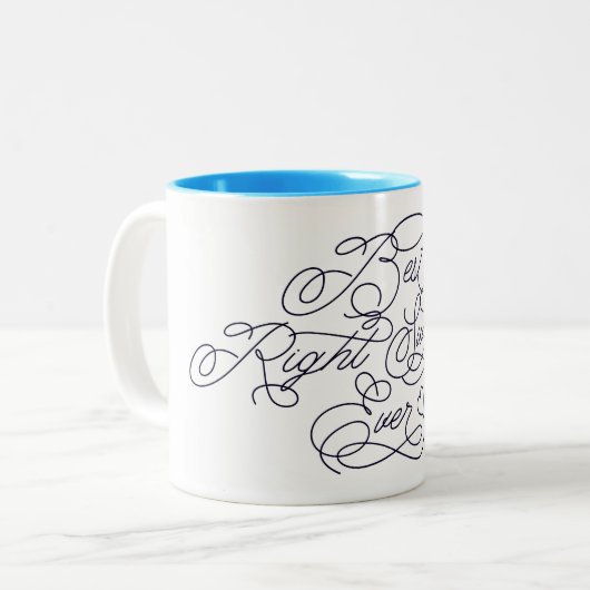 Best Right Swipe Ever Funny Boyfriend Liebe Zitat Zweifarbige Tasse (Vorderseite Links)