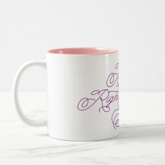 Best Right Swipe Ever Funny Girlfriend Liebe Zitat Zweifarbige Tasse (Links)