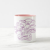 Best Right Swipe Ever Funny Girlfriend Liebe Zitat Zweifarbige Tasse (Mittel)