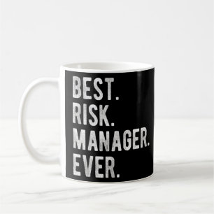 Best Risk Manager - Bewertung des Risikomanagement Kaffeetasse
