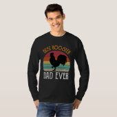 Best Rooster Daddy Ever chickens Hen farmer T-Shirt (Vorne ganz)
