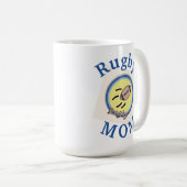 Best "Rugby MAMA" Ever! Muttertag Kaffeetasse (VorderseiteRechts)