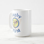 Best "Rugby MAMA" Ever! Muttertag Kaffeetasse (Vorderseite Links)
