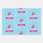 Best Sailor Blue Geschenkpapier Set (Vorderseite)