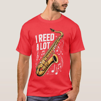 Best Saxophone Art for Men Women Jazz Music Saxoph T-Shirt