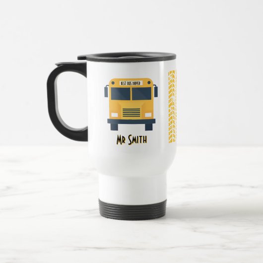 Best School Bus Driver Travel Mug Reisebecher (Links)