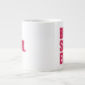 Best. Schwester. Immer.(rosane) Jumbo-Tasse (Vorderseite)
